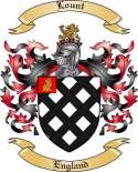 Lount Family Crest from England