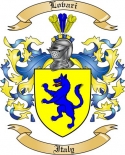 Lovari Family Crest from Italy2