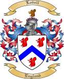 Lovell Family Crest from England