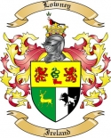Lowney Family Crest from Ireland