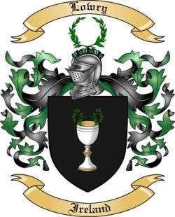 Lowry Family Crest from Ireland2