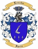 Lozado Family Crest from Spain