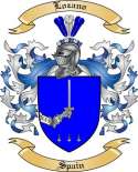 Lozano Family Crest from Spain