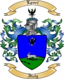 Lporl Family Crest from Italy