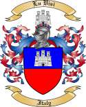Lu Visi Family Crest from Italy