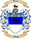 Luca Family Crest from Italy