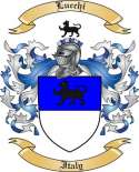 Lucchi Family Crest from Italy