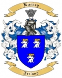 Luckey Family Crest from Ireland