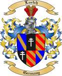 Luetch Family Crest from Germany