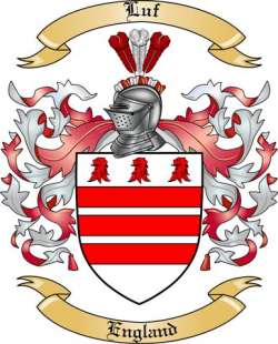 Luf Family Crest from England2