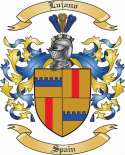 Lujano Family Crest from Spain