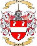 Lum Family Crest from England