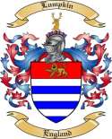 Lumpkin Family Crest from England