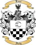 Luni Family Crest from Italy