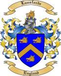 Lunsforde Family Crest from England