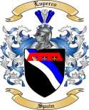 Luperco Family Crest from Spain