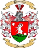 Lusseault Family Crest from France