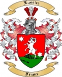 Lussier Family Crest from France