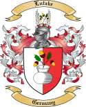 Lutzke Family Crest from Germany