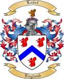 Luvel Family Crest from England
