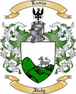 Luvio Family Crest from Italy
