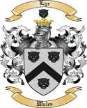 Lye Family Crest from Wales