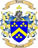 Lynch Family Crest from Ireland