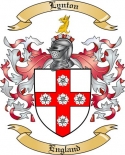 Lynton Family Crest from England