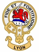 Lyon Family Crest from Scotland