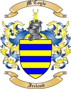 M'Coyle Family Crest from Ireland