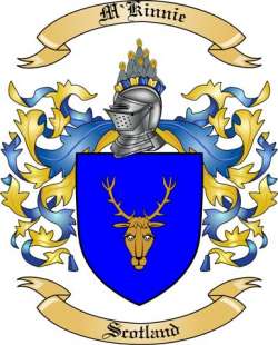 M'Kinnie Family Crest from Scotland