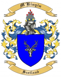 M'Kinyin Family Crest from Scotland