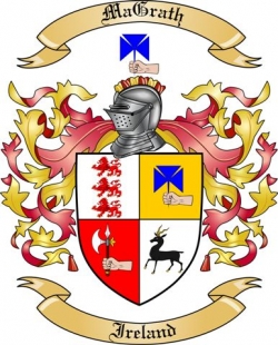 MaGrath Family Crest from Ireland