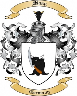 Maag Family Crest from Germany