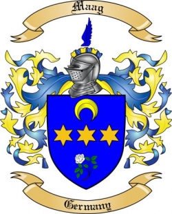 Maag Family Crest from Germany2