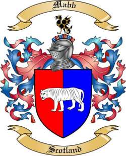 Mabb Family Crest from Scotland