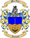 MacAfee Family Crest from Ireland
