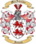 MacAmaster Family Crest from Ireland