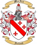 MacArt Family Crest from Ireland