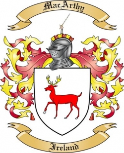 MacArthy Family Crest from Ireland2