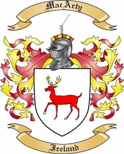 MacArty Family Crest from Ireland2