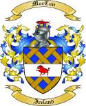 MacCan Family Crest from Ireland