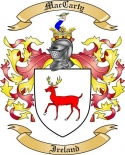 MacCarty Family Crest from Ireland