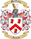 MacCasey Family Crest from Ireland