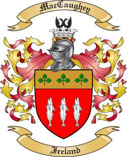 MacCaughey Family Crest from Ireland