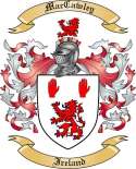 MacCawley Family Crest from Ireland