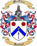 MacClure Family Crest from Scotland
