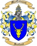 MacCoinnich Family Crest from Scotland