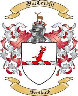 MacCorkill Family Crest from Scotland2