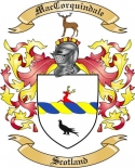 MacCorquindale Family Crest from Scotland